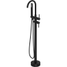 Mexen Alma freestanding bath tap, black - 75033-70