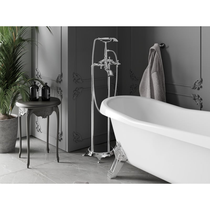 Mexen Retro free-standing bath tap, chrome - 75933-00