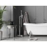 Mexen Retro freestanding bathtub faucet, chrome - 75933-00