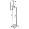 Mexen Retro freestanding bathtub mixer tap, Chrome - 75933-00