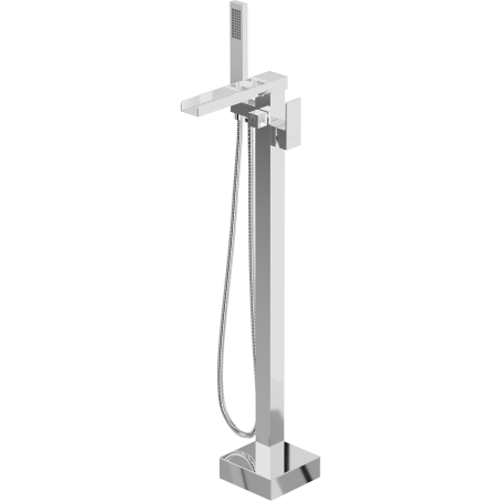 Mexen Algar freestanding bathtub mixer tap, Chrome - 75733-00