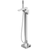 Mexen Algar freestanding bathtub mixer tap, Chrome - 75733-00