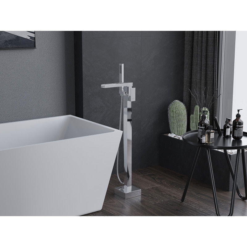 Mexen Algar freestanding bath tap, chrome - 75733-00