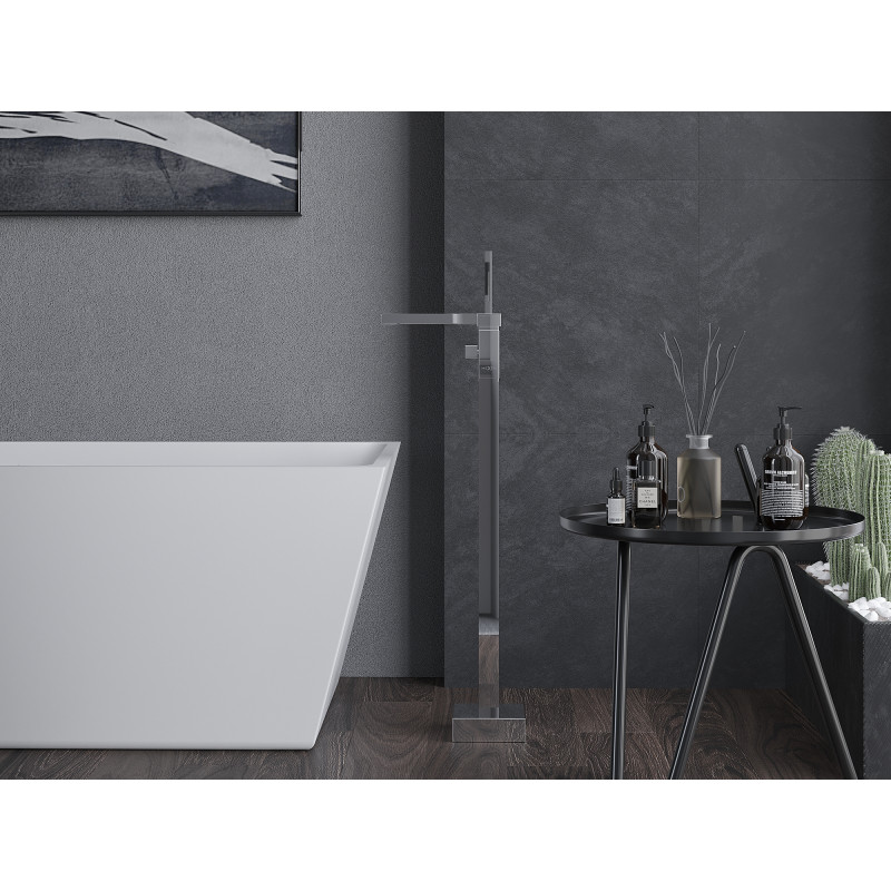 Mexen Algar freestanding bathtub faucet, chrome - 75733-00