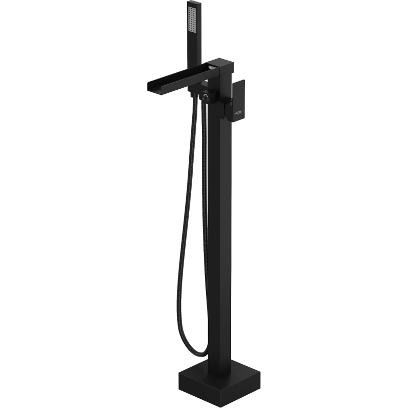 Mexen Algar freestanding bath tap, black - 75733-70