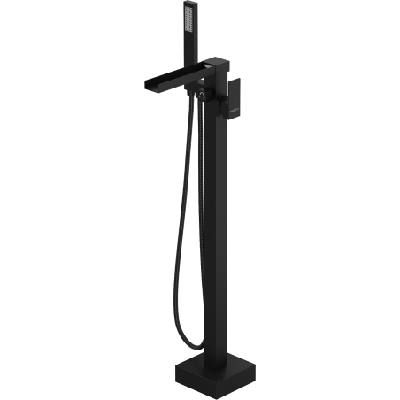 Mexen Algar freestanding bathtub mixer tap, Black - 75733-70
