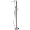 Mexen Roxy freestanding bathtub mixer tap, Chrome - 75533-00