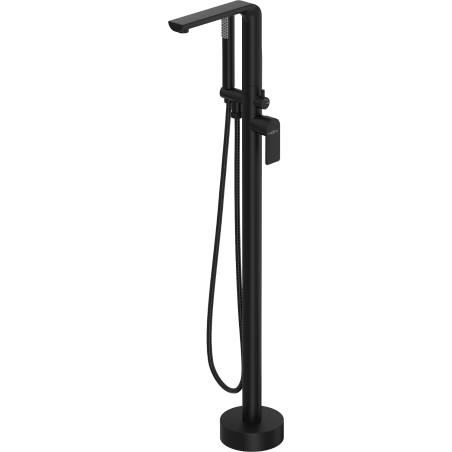 Mexen Roxy free-standing bath mixer, black - 75533-70
