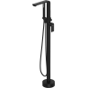 Mexen Roxy freestanding bathtub mixer tap, Black - 75533-70