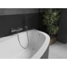 Mexen Westa left corner bathtub 160 x 100 cm, white - 560116010001