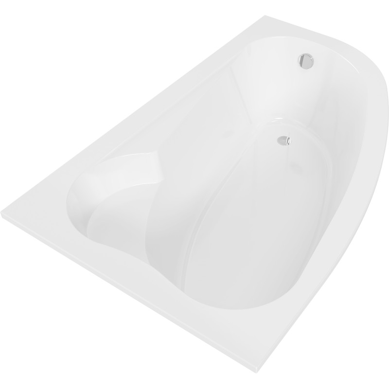 Mexen Westa corner bathtub left 160 x 100 cm, white - 560116010001