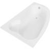 Mexen Westa corner bathtub left 160 x 100 cm, white - 560116010001