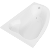 Mexen Westa left corner bathtub 160 x 100 cm, white - 560116010001