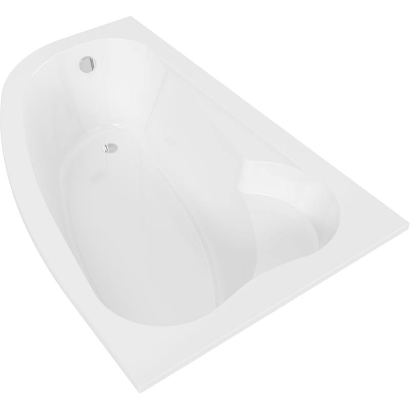 Mexen Westa right corner bath 160 x 100 cm, white - 560116010002