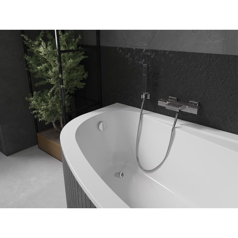 Mexen Westa right corner bath 160 x 100 cm, white - 560116010002