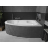 Mexen Westa corner bathtub right 160 x 100 cm, white - 560116010002