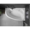 Mexen Westa right corner bathtub 160 x 100 cm, white - 560116010002