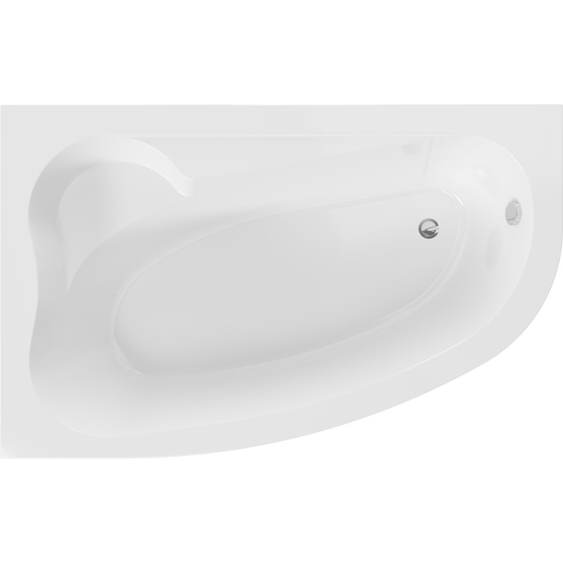 Mexen Westa corner bathtub left 160 x 100 cm, white - 560116010001