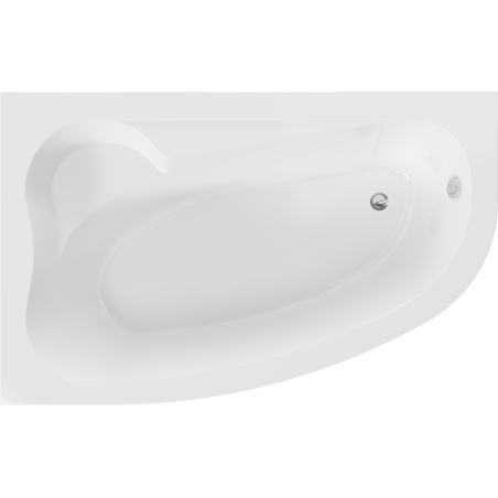 Mexen Westa corner bathtub left 160 x 100 cm, white - 560116010001