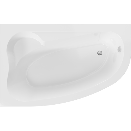 Mexen Westa left corner bathtub 160 x 100 cm, white - 560116010001