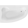 Mexen Westa left corner bathtub 160 x 100 cm, white - 560116010001