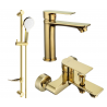 Mexen Royo DF05 bath set, gold - 72203DF05-50