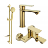 Mexen Royo DF40 bath set, gold - 72203DF40-50