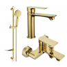 Mexen Royo DF40 bathtub set, Gold - 72203DF40-50