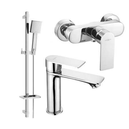 Mexen Royo DQ45 shower set, Chrome - 72204DQ45-00