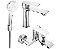 Mexen Royo R05 bath set, chrome - 72203R05-00
