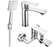 Mexen Royo R45 bathtub set, Chrome - 72203R45-00