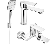 Mexen Royo R62 bathtub set, Chrome - 72203R62-00