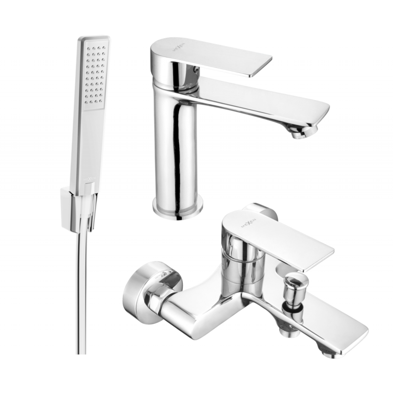 Mexen Royo R72 bathtub set, Chrome - 72203R72-00
