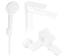 Mexen Royo R05 bathtub set, White - 72203R05-20