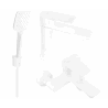 Mexen Royo R62 bath set, white - 72203R62-20