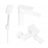 Mexen Royo R62 bathtub set, White - 72203R62-20