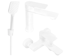 Mexen Royo R62 bathtub set, White - 72203R62-20