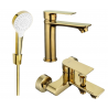Mexen Royo R05 bath set, gold - 72203R05-50