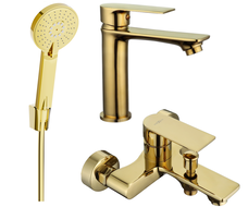 Mexen Royo R40 bath set, gold - 72203R40-50