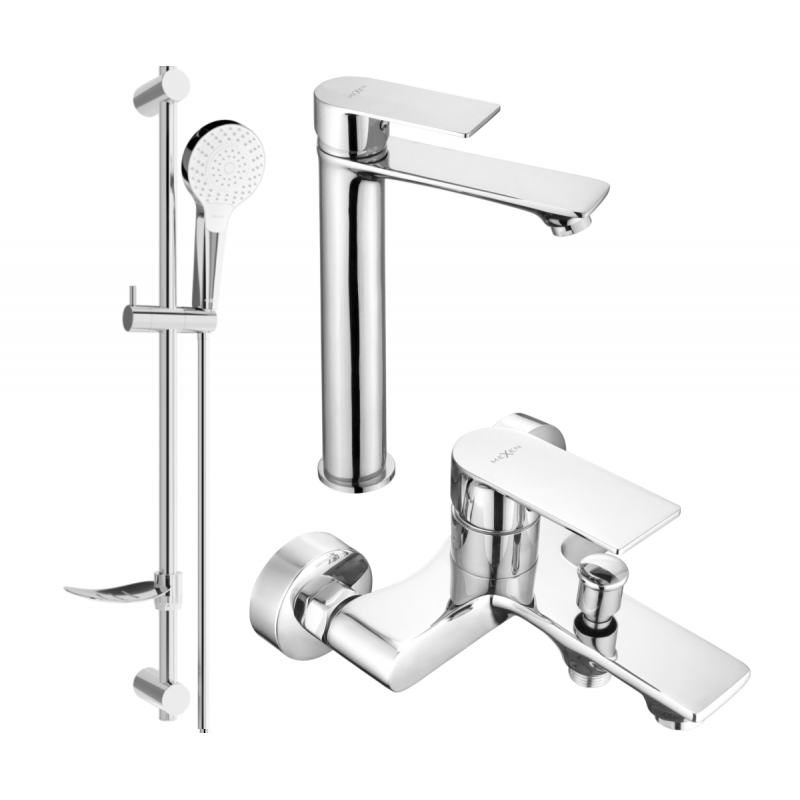 Mexen Royo DF05 bathtub set, Chrome - 72213DF05-00