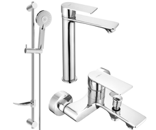 Mexen Royo DF40 bathtub set, Chrome - 72213DF40-00