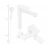 Mexen Royo DF40 bathtub set, White - 72213DF40-20