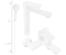 Mexen Royo DF40 bathtub set, White - 72213DF40-20