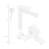 Mexen Royo DF05 bathtub set, White - 72213DF05-20