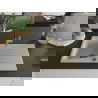 Mexen Cesar 1-compartment granite sink with a drip tray and kitchen mixer tap Flora, Beige - 6514-69-670401-57-B