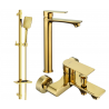 Mexen Royo DQ62 bath set, gold - 72213DQ62-50