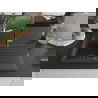 Mexen Cesar 1-compartment granite sink with a drip tray and kitchen mixer tap Flora, spotted black - 6514-76-670401-57-B