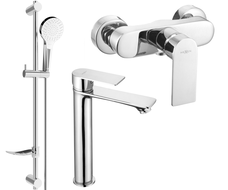 Mexen Royo DF05 shower set, Chrome - 72214DF05-00