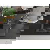 Mexen Enzo 1-compartment granite sink with a drip tray and kitchen mixer tap Flora, spotted black - 6506-76-670401-75-B