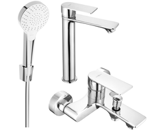 Mexen Royo R05 bathtub set, Chrome - 72213R05-00